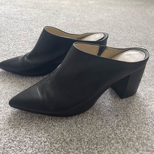 MARC FISHER Real Leather Mules